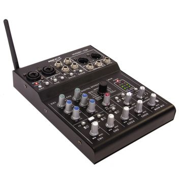 Mixer DJ BST, 6 canale, placa de sunet SUB, Bluetooth, DSP