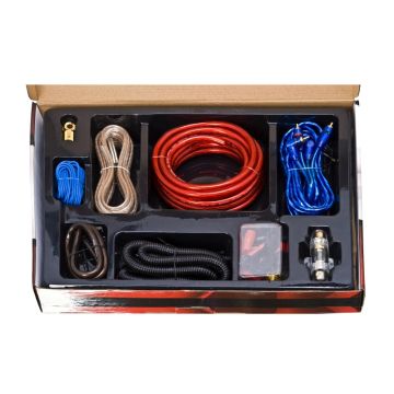 Set cabluri auto pentru sistem audio Carguard, 33 bucati, Multicolor
