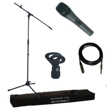 Stand dinamic microfon, microfon inclus