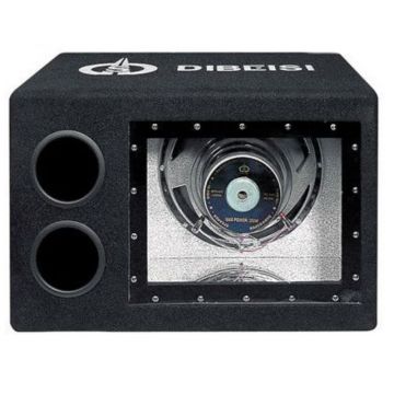 Subwoofer Auto Dibeisi cu Amplificator 10 inch, 91 dB, 240 W , Negru