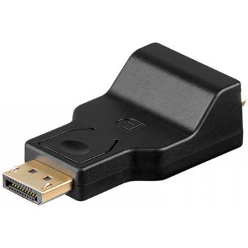 Adaptor DisplayPort Goobay, tata-VGA, mama contacte aurit