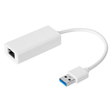 Adaptor retea Kruger & Matz, 1000 Mb, USB-C, aluminiu