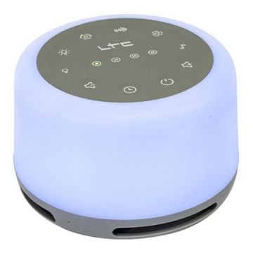 Boxa LTC iluminata LED, Bluetooth, temporizator, sunet clar, acumulator