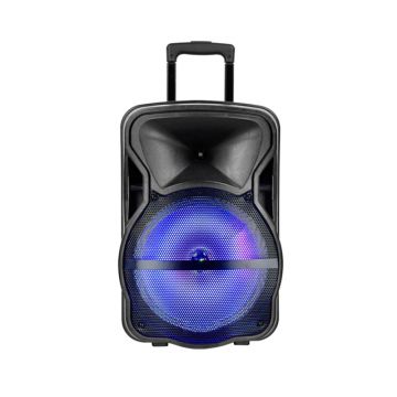 Boxa portabila, 35 W,12 inch, 30 cm, iluminata LED, USB/SD/BT/FM, 2200 mAh