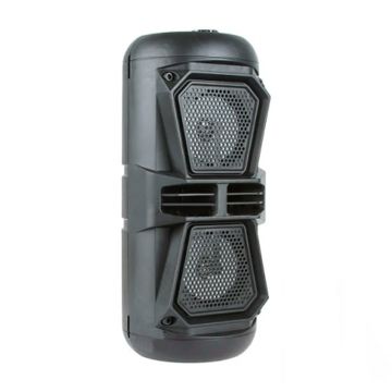 Boxa portabila Bluetooth Speaker, 12 W, LED, 1500 mAh, 2 difuzoare