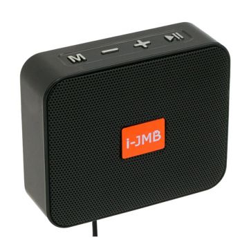 Boxa portabila i-JMB, 5 W, Bluetooth, 10 m, USB, 500 mAh, curea transport