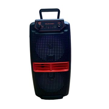 Boxa X2601, 80 W, Lumini LED RGB, Bluetooth, SD, USB, Radio, telecomanda