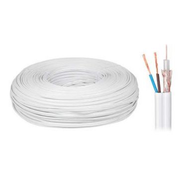 Cablu coaxial Cabletech, 75 Ohm, cupru, rola 200 m