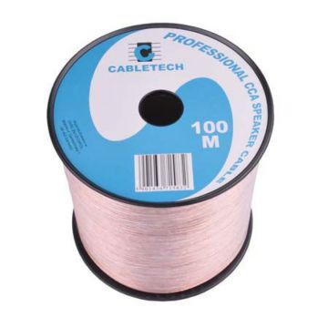 Cablu difuzor Cabletech, 0.75 mm, rola 100 m, transparent
