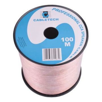 Cablu difuzor Cabletech, 1.5 mm, rola 100 m, transparent