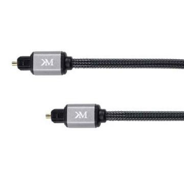 Cablu optic Kruger&Matz, 2 x toslink male, 2 m