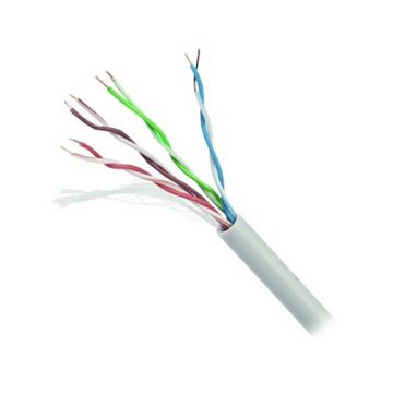 Cablu UTP CAT 5E, cupru solid, 305 m, neecranat