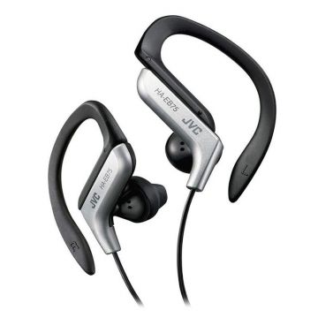 Casti audio sport HE-EB75WE JVC, cablu 1.2 m, clip reglabil in 5 pozitii Casti audio sport HE-EB75WE JVC, cablu 1.2 m, clip reglabil in 5 pozitii