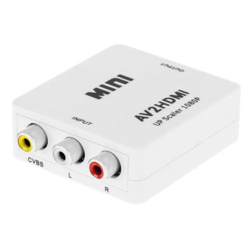 Convertor audio HDMI mama - RCA CVBS Cabletech, rezolutie 1080 px