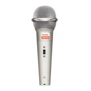Microfon profesional Weisre DM-501, burete paravant, fir jack