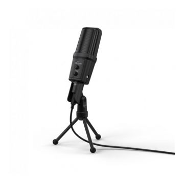 Microfon Stream 700 HD uRage, 2200 ohm, cablu 2.5 m, Negru