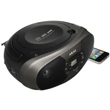Microsistem audio BM004A-614, CD-Player, Radio, USB, 2x1W