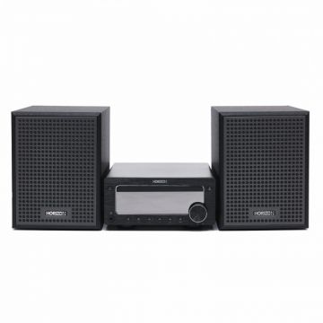 Microsistem Horizon Acustico, 50 W, 75 dB, Wireless, Telecomanda, HiFi, Bluetooth, USB, Aux, Black