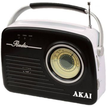 Radio Akai APR-11B, USB, SD card, Negru