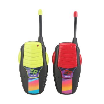 Radio Walkie Talkie, 9 V, raza actiune 300 m, 3 ani+, Multicolor