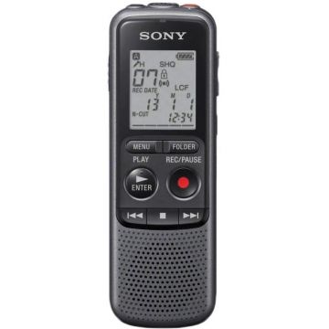 Reportofon Sony ICD-PX240, 4GB, Boxe Incorporate, Negru