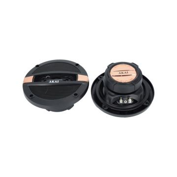 Set 2 boxe audio Akai, 40 W, 5 inch, 13 cm, bobina 25 mm, tweeter 30 mm