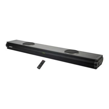 Soundbar Akai, 100 W, Bluetooth 5.0, difuzoare 2.25/3.5 inch, amplificator incorporat, AUX/USB, Negru