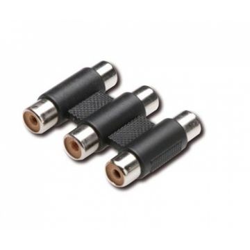 Adaptor audio 3 x RCA la 3 x RCA M-M, kjr-24