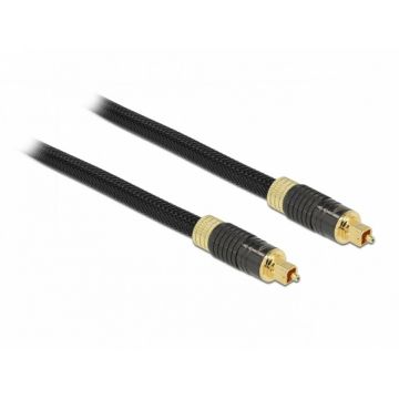 Cablu audio optic Toslink SPDIF Standard 1m, Delock 86592