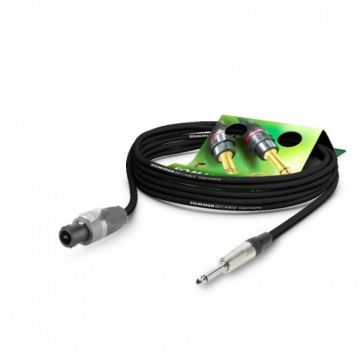 Cablu audio speakon la jack mono 6.35mm 5m Negru, NEUTRIK ME21-225-0500-SW Cablu audio speakon la jack mono 6.35mm 5m Negru, NEUTRIK ME21-225-0500-SW