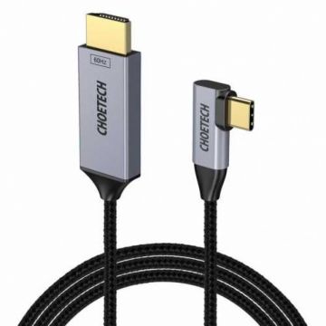 Cablu audio video USB type C unghi la HDMI 4K@60Hz T-T 1.8m, XCH-1803