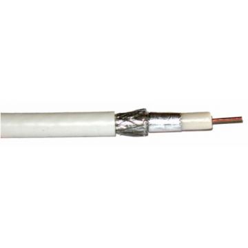 Cablu coaxial Cabletech RG6U, cupru, rola 100 m