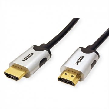 Cablu MYCON HDMI 10K@30Hz/4K@120Hz HDR T-T 2m Negru, CON5942
