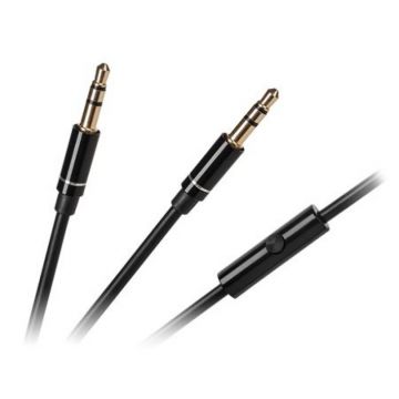 Cablu pentru casti cu microfon Kruger&Matz, 2 x jack stereo 3.5 mm, 1.2 m