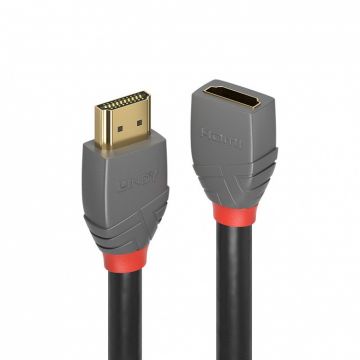 Cablu prelungitor HDMI Anthra Line 4K@60Hz T-M 0.5m, Lindy L36475