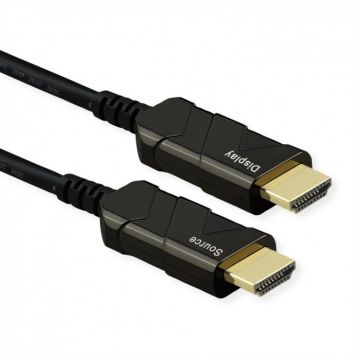 Cablu UHD HDMI Activ Optic  (AOC) 8K60Hz T-T 30m, Roline 14.01.3483