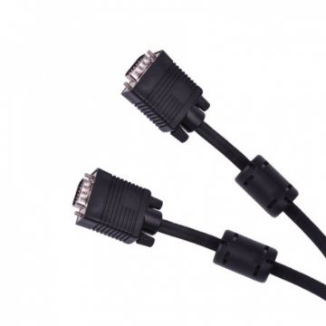 Cablu VGA T-T 10m Negru, KPO3710-10