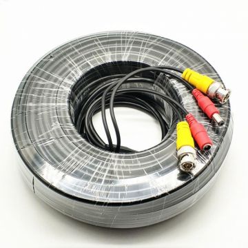 Cablu video BNC cu alimentare DC 20m, LN-EC04-20M