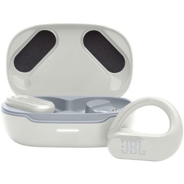 Casti audio sport JBL Endurance Peak 3, Pure Bass, Bluetooth, Rezistente la praf si apa IP68, Alb Casti audio sport JBL Endurance Peak 3, Pure Bass, Bluetooth, Rezistente la praf si apa IP68, Alb