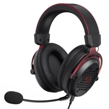 Casti Gaming Redragon Diomedes, Microfon, Jack 3.5mm (Negru)