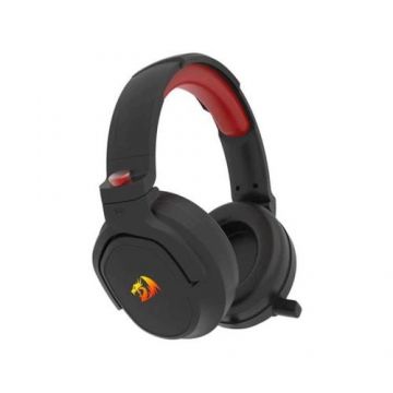 Casti Gaming Wireless Redragon Hades, Microfon (Negru)