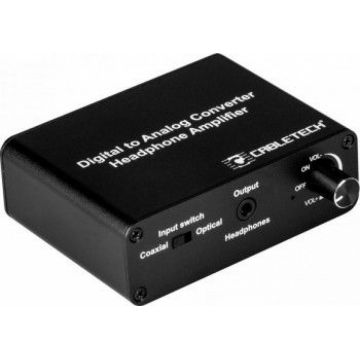 Convertor audio digital SPDIF la analog RCA cu amplificare, ZLA0857-3