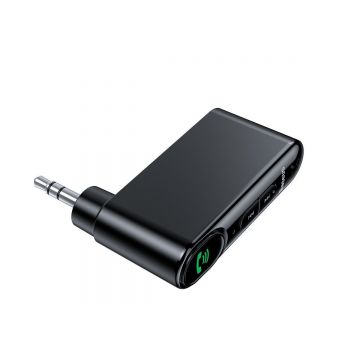 Receptor audio Baseus Qiyin, AUX, 145 mAh, Bluetooth 5.0, Negru