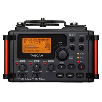 Reportofon digital profesional Tascam DR-60DMK2, 4 canale, 32GB, 6 ore