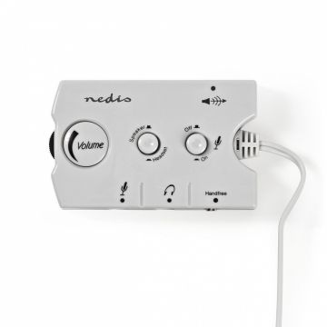 Switch audio jack 3.5mm, Nedis ASCR10020GY